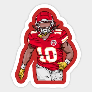 Isiah Pacheco Chiefs - Drawing Sticker